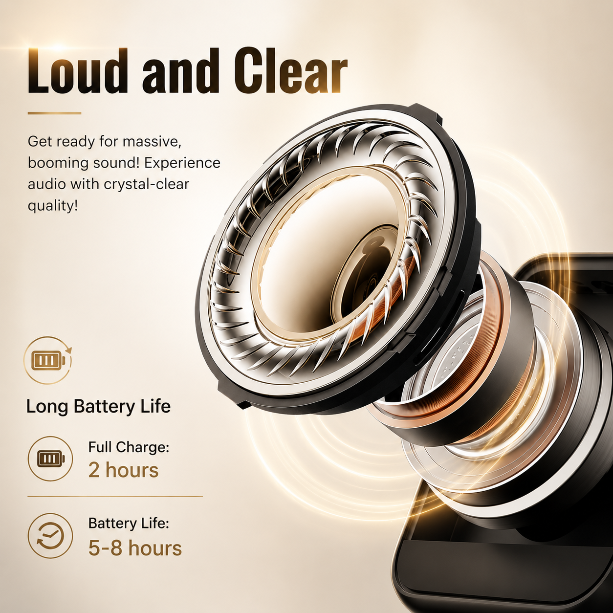 Atelira Aura 5-in-1 Induction Speaker
